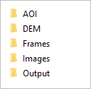 Contents of the Orlando_Data folder