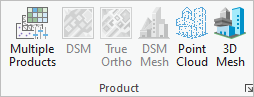 Product group on the Reality Mapping tab