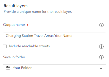 Output name parameter