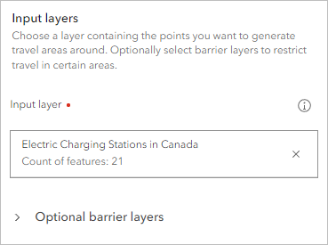 Input layer parameter