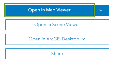 Open in Map Viewer button