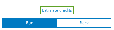 Estimate credits