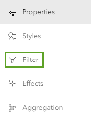 Filter button