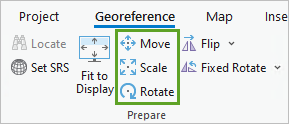 Move, Scale, and Rotate tools