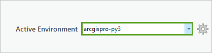 Arcgispro-py3 is currently active.