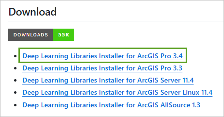 Arcgis pro best sale deep learning