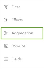 Aggregation button