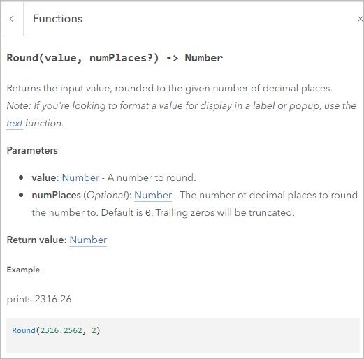 Help for Round function