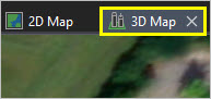 3D Map tab