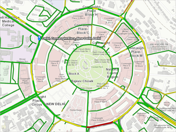 Connaught Place Map