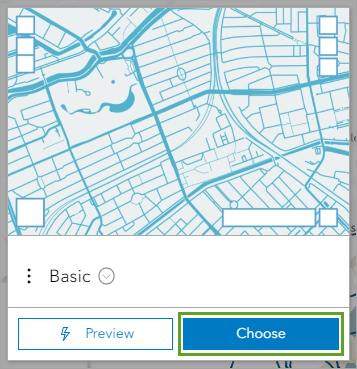 Choose the Basic app template.