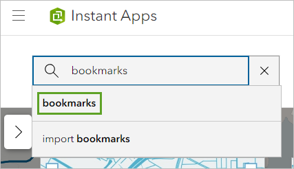 The bookmarks suggestion