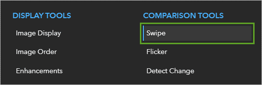 Swipe tool