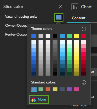 More button in the color picker window