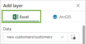 Excel tab