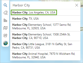 Harbor City search results