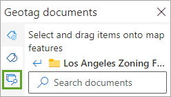 Geosearch documents button