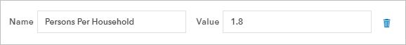 Parameters for new constant