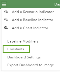 Constants options