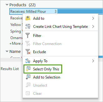Select Only This option