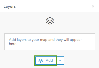 Browse Living Atlas Layers in the Add menu