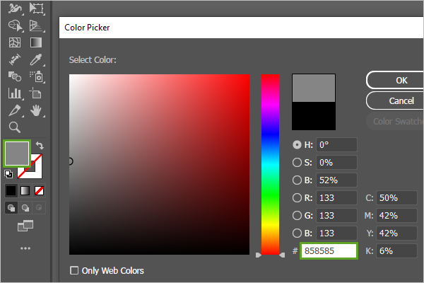 Color Picker window