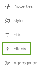 Effects button