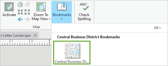Central Business District bookmark