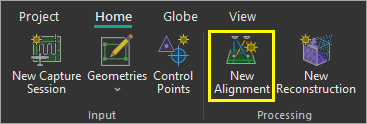 New Alignment button