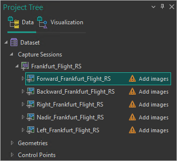 Forward_Frankfurt_Flight_RS in the Project Tree pane