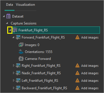 Forward_Frankfurt_Flight_RS in the Project Tree pane