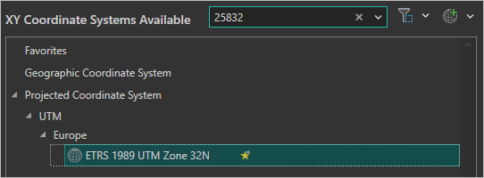 XY coordinate system