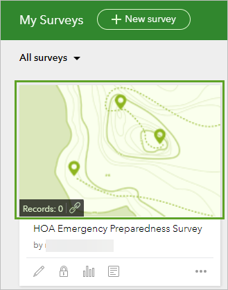 Thumbnail for the HOA Emergency Preparedness Survey