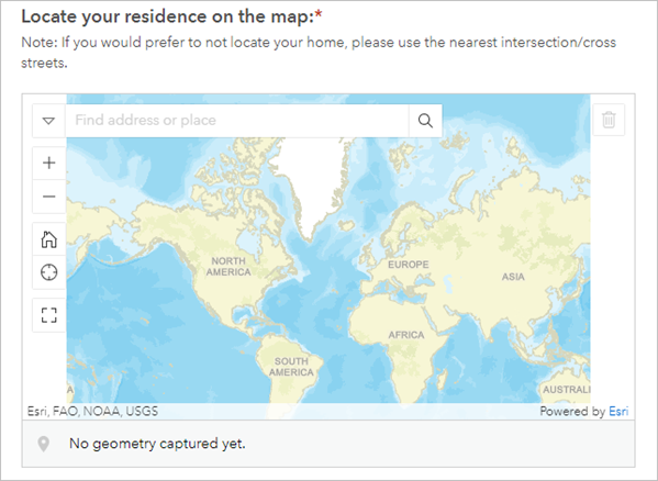 GeoPoint question in survey layout