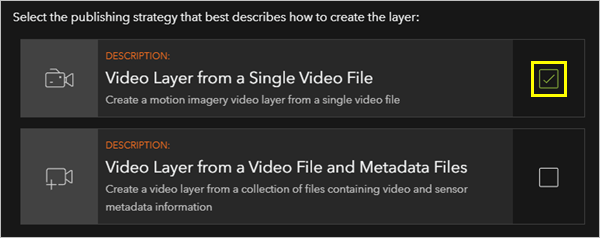 Video Layer from a Single Video File option