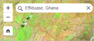 Effiduase, Ghana in the search box