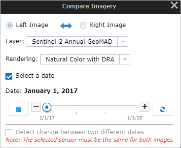 Left Image parameters