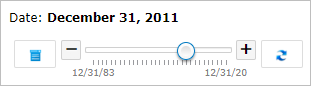 Time slider set to December 31, 2011