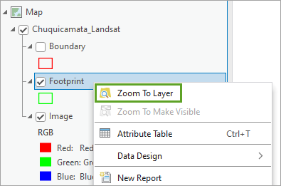 Zoom To Layer option