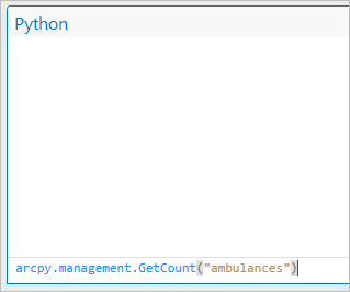 Python window with code from History pane