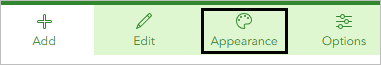 Appearance tab