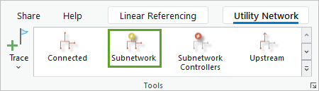 Select Subnetwork tool