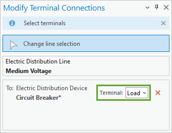 Update feature terminal load