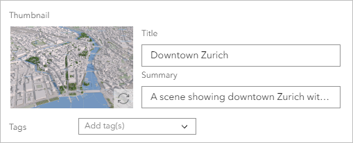 Save scene window parameters