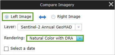 For Rendering, choose Natural Color with DRA.
