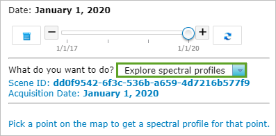 Explore spectral profiles option