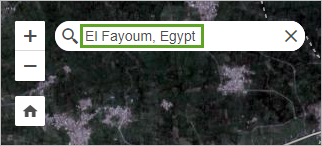 Search for El Fayoum, Egypt.