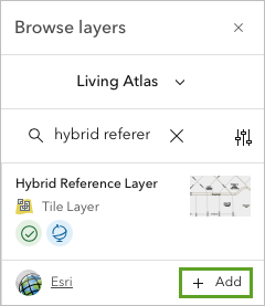 Add Hybrid Reference Layer