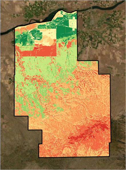 Risk_Zones layer extent