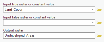 Input the remaining parameters